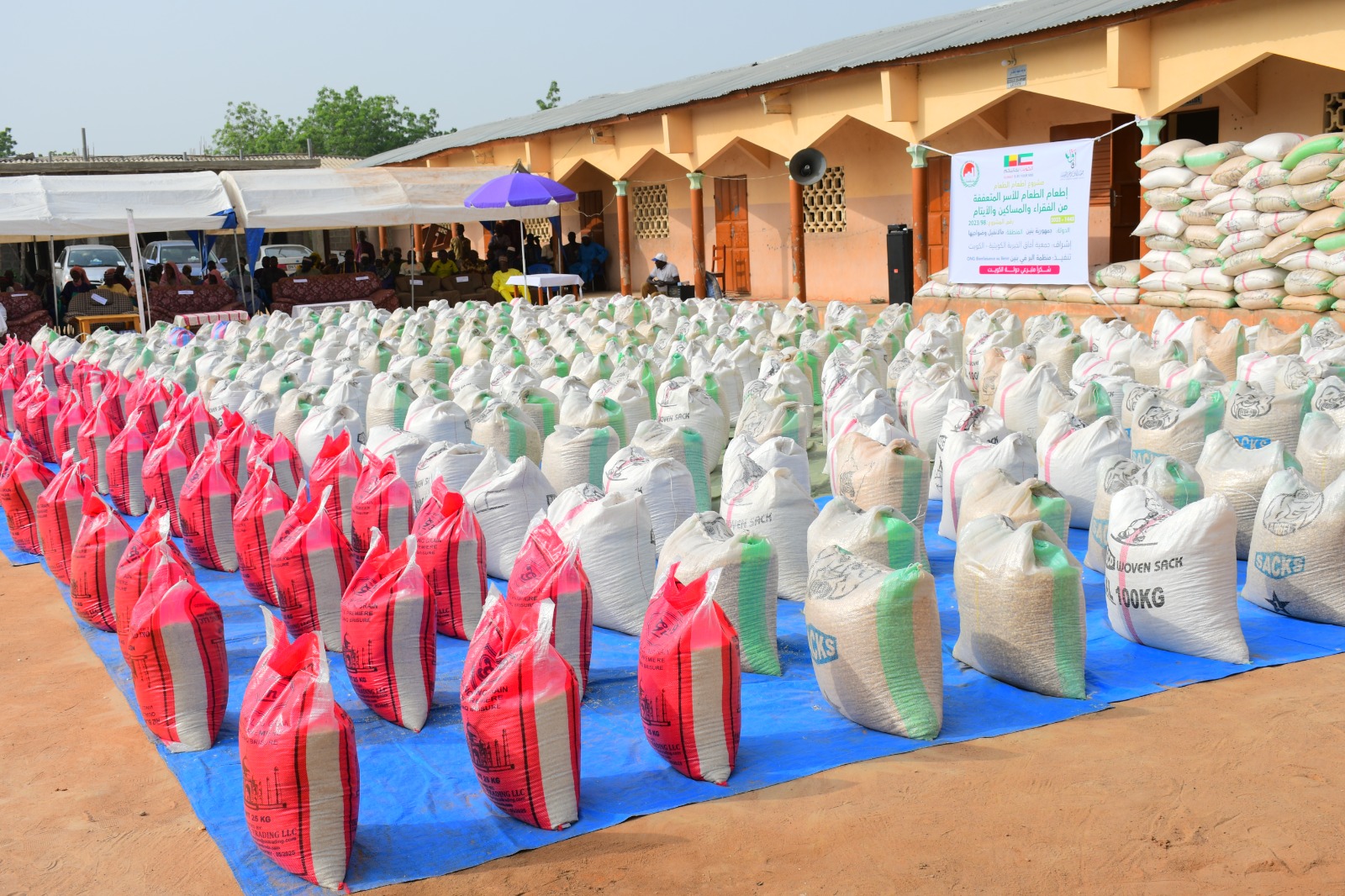 مشروع إطعام الطعام - 7 د.ك للكيس - دولة بنين